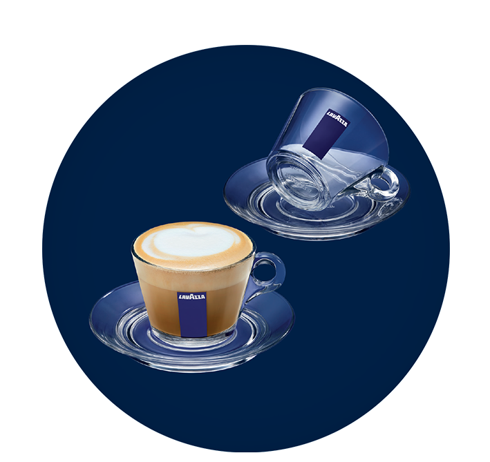 Trasparenza Cappuccinotassen-Set