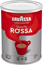 Qualità Rossa gemahlener Kaffee