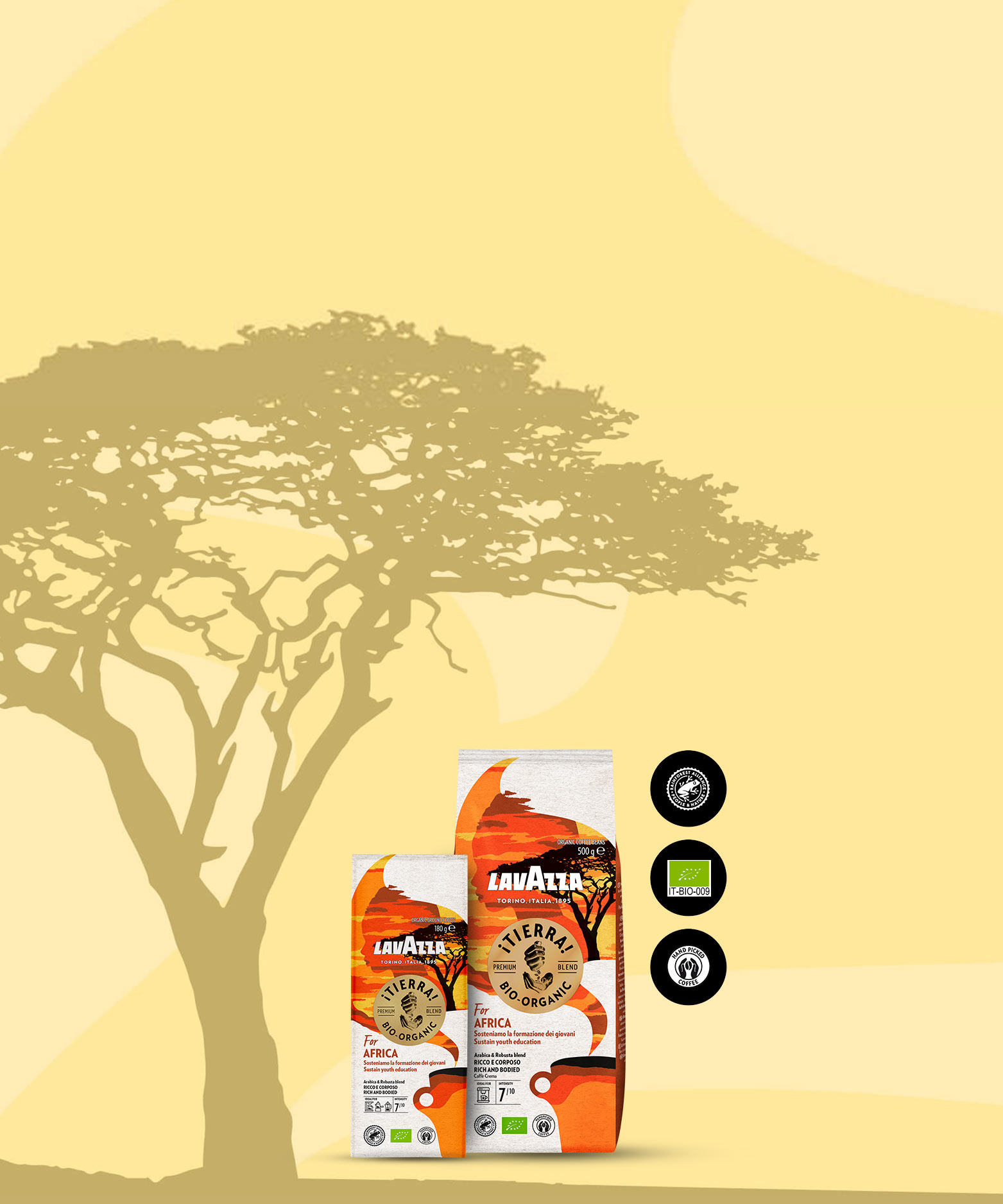 ¡Tierra! – Bio-Kaffee Collection | Lavazza